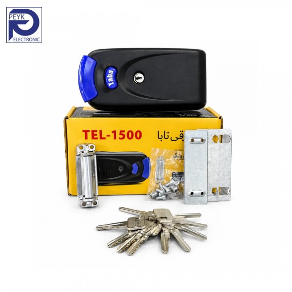 قفل برقی کله گاوی تابا مدل دوپله دو شیار TEL-1500
