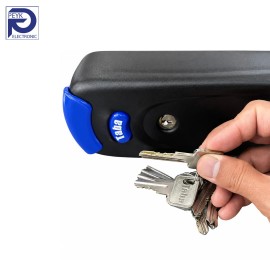 قفل برقی کله گاوی تابا مدل دوپله دو شیار TEL-1500
