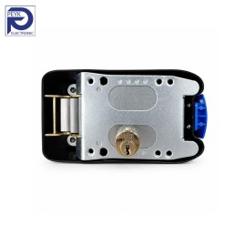 قفل برقی کله گاوی تابا مدل دوپله دو شیار TEL-1500